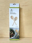 Set Of 2-RUN Fox Brands Beechwood Salad Servers 11.75 Long. Fixed Price $9.95.