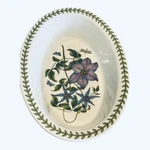 Vtg Portmeirion Botanic Garden Deep Oval Baking Dish 11 BGHB24100-X Nwt. Fixed Price $45.00.