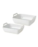 Denmark Tools For Cooks Rectangular 2-PIECE Baking Dishes White. Fixed Price $39.99.
