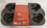 Valentine's Day Nordic Ware 6 Tiered Heart Cakelet Heavy Cast Aluminum Pan Nwt. Fixed Price $27.99.