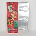 Wilton Snowman Cake Pan Mold 6 Mini Snowmen 2105-8107 Cookie Treat 2007. Fixed Price $14.99.