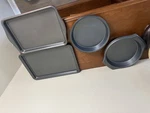 10 Pc Nonstick Baking Pan Lot Rachael Ray Wilton Cookie Sheet Cake Bakeware. Fixed Price $49.99.