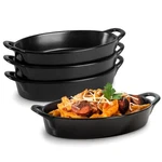 Oval Au Gratin Dishes For Oven Safe And Microwave Cooking Baking, 4. Fixed Price $27.85.