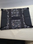 Temptations By Tara Casserole Carrier Thermally Insulated Black Floral New. Fixed Price $14.99.