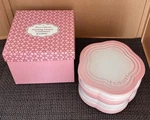 Creuset Stacking Rum Can Fleur Flower Collection Container Powder Pink Mint. Fixed Price $161.10.