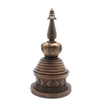 Round Buddhist Stupa Box - Trinket Or Sweet Container. Fixed Price $17.65.