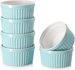 Dowan 4 Oz Ramekins - For Creme Brulee Porcelain Oven Safe, Cl. Fixed Price $31.94.