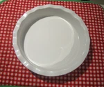 Nwt 9 Inch Good Cook Red Ruffled Edge Stoneware Pie Plate Free Us Ship. Fixed Price $24.95.