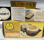 Nordic Ware Harvest Soufflee Casserole Dish With Insulated Server W/box Nos. Fixed Price $15.00.
