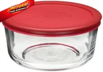 Anchor Hocking Classic Glass Food Storage Container With Lid, 4 Cup, Clear. Fixed Price $13.97.