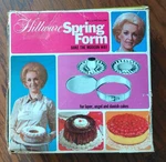 Hillware Springform 10" 4-PIECE Aluminum Pan Set Layer Angel Danish Cake Vintage. Fixed Price $18.50.