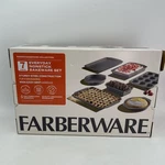 Farberware 7 Piece Nonstick Bakeware Set Everyday Steel Baking Pans New. Fixed Price $44.95.