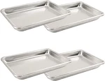 Libertyware Mini Sheet Pans-set Of 4-10"X 6"X 1.25", Pack, Aluminum. Fixed Price $49.99.