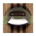 The Ulu Factory 8 Block Deep Dish Chopping Bowl Walnut Handled. Fixed Price $99.57.