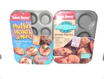 Ekco Baker's Secret Muffin Crown Heads Specialty Pans Non-stick New Nos. Fixed Price $24.99.