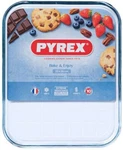 Pyrex Transparent Oven Safe Scratch Resistant Glass Baking, Roasting Tray. Fixed Price $21.46.