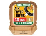 Disposable Air Fryer Liners 125 Sheets Oil Proof Non Stick For To 8 Qt Baskets. Fixed Price $15.87.