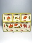Harvest Fall Relish Veggie Appetizer Dish Oven Safe. Fixed Price $21.00.