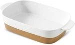 Ceramic Baking With Handle Deep Lasagna Pan Casserole Dishes For Oven. Fixed Price $28.97.