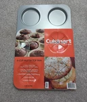 Non-stick Baking Pan, 6 Cup Large Muffin Top, Cuisinart Chef's Classic New. Fixed Price $18.86.