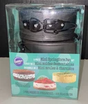 Wilton Mini Springform Pan 3 Piece Set, 4" New. Fixed Price $12.00.