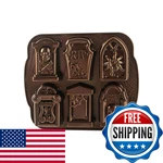 Nordic Ware Tombstone Cakelet Pan 91848. Fixed Price $50.48.