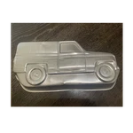 Wilton 502-1565 Car Cake Pan Aluminum Vintage 1980 Original One-piece Silver. Fixed Price $6.45.