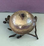 Michael Aram Olive Branch Hammered Metal Dish/tray Nut Bowl. Fixed Price $25.00.