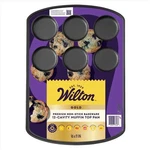 Wilton Black 12-CAVITY Muffin Top Pan 16 11 Non-stick Bakeware Oven Safe. Fixed Price $36.99.