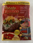 Ontel Products Express Microwave Cooker Cooks 4 Potatoes Time. Fixed Price $12.95.