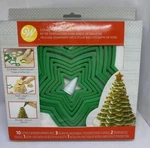 Wilton Christmas Tree Cookie Cutter 15 Piece Kit 10 Stars Bags Tips Recipes Nib. Fixed Price $24.06.