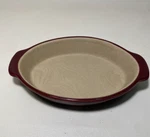 Pampered Chef Small Oval Baker Stoneware Cranberry Traditions 060606 Usa. Fixed Price $24.92.