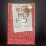 Mud Pie Ho Linen & Fingertip Towel , Item #4404137H) Christmas New Box. Fixed Price $15.00.