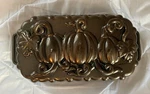 *nordic Ware*botanical Pumpkin Loaf Pan Bronze 3D Cast Aluminium Bundt Non-stick. Fixed Price $18.99.