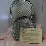 Pampered Chef Quiche /tart /flan Baking Pan 10" - 1" Fluted Sides Set Of 6121W. Fixed Price $12.95.