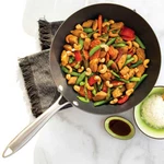 Nordic Ware, 10" Asian Authentic Spun Wok, Nonstick. Fixed Price $48.00.