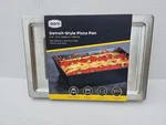 Ooni UU-P19600 Detroit-style Pizza Pan With Stainless Steel Lid Fits All Ovens. Fixed Price $34.99.