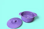 Chantal Purple Lavender Covered Casserole Dish Bowl 1 3/4 Quart Kitchen Spring. Fixed Price $24.95.