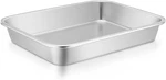 Teamfar Lasagna Pan, 1.7INCH Stainless 8.3X10.6X1.7-INCH, Silver. Fixed Price $22.70.
