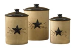 Park Designs Star Vine Canisters Set Of 3. Fixed Price $99.99.