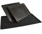12 Pack HS1065-CH, 16" X 11" Rectangular Pizza Pleezer Commercial Tray. Fixed Price $25.00.