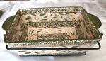 Temptations Old World Bakeware- Green. Wire Rack. Cover.. Fixed Price $23.34.