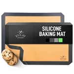 Zulay Kitchen Silicone Baking Mat Set 2-PACK 16.5 Pack, Dark Gray. Fixed Price $25.13.