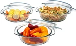 Simax Casserole Dish Set With Lid, Round Cookware, Borosilicate Glass,. Fixed Price $69.99.