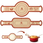 Silicone Sourdough Bread Mat - 2SET Oval Round Baking Slings For .... Fixed Price $18.42.