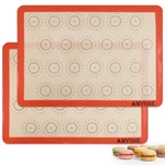 Macaron Silicone Mat, 2 Pcs Half Sheet Mats For Baking, Non-s.... Fixed Price $22.06.