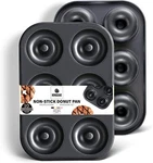 Donut Pan For Baking, Upgraded Deepened Doughnut Tray, 2 Pack 6 Cavity Mini B.... Fixed Price $21.72.