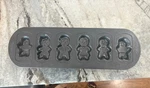 Wilton Gingerbread Family Shaped Cookie 6-CAVITY Pan. Fixed Price $9.99.