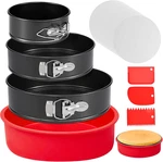 4 7 9 Inch Springform Pan Set 3, Leakproof Cheesecake With Protector. Fixed Price $22.95.