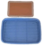 Pioneer Woman Blue Speckle 15" Baking Sheet Nesting Rack Cutting Mat. Fixed Price $38.16.
